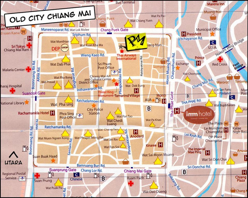 Pm Guesthouse Chiang Mai Eksteriør billede
